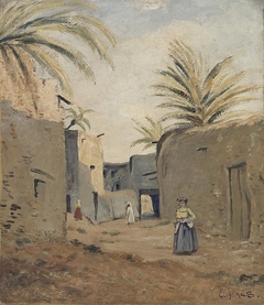 Street in Biskra by Louis Eilshemius