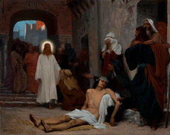 Study for "Jesus in Capernaum" by Rodolfo Amoedo