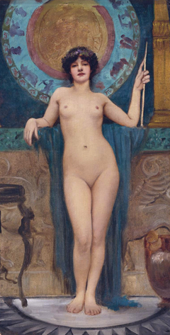 Study of Campaspe by John William Godward