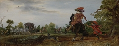 Summer (Greeting) by Adriaen Pietersz. van de Venne