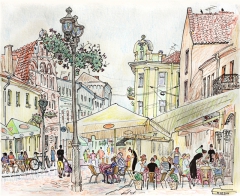 Summer in Kaunas, Lithuania by Natalia Mikhalchuck