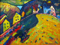 Summer Landscape by Wassily Kandinsky