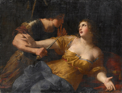 Tarquinius und Lukrezia by Giovanni Francesco Romanelli