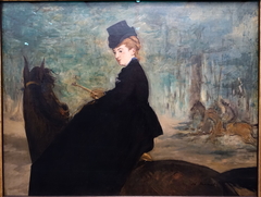 The Amazon, Portrait of Marie Lefebure by Edouard Manet