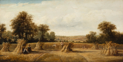 The Cornfield by John Linnell