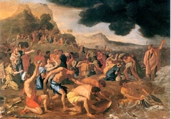 The Crossing of the Red Sea by Nicolas Poussin