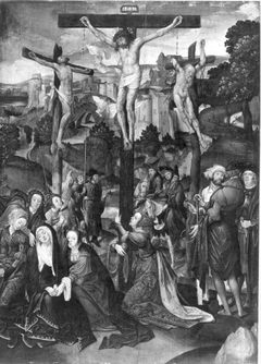 The Crucifixion by Cornelis Engebrechtsz