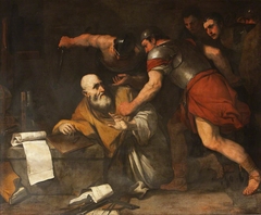 The Death of Archimedes by Luca Giordano