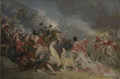 The Death of General Mercer at the Battle of Princeton, 3 January 1777 (unfinished version) by John Trumbull