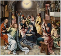 The Descent of the Holy Ghost by Master of 1518