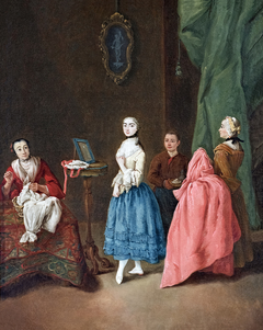 The fitting of the dress by Pietro Longhi