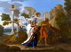 The Flight into Egypt by Nicolas Poussin