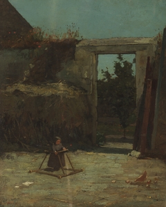 The French Farmyard by Winslow Homer