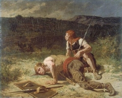 The Gaulish Scouts by Évariste Vital Luminais