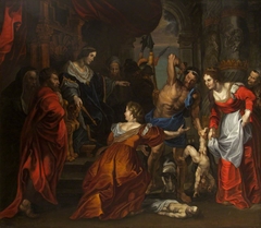 The Judgement of Solomon (after Rubens) by Anonymous