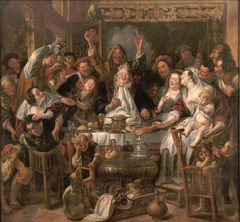 The King Drinks by Jacob Jordaens