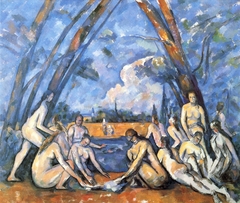 The Large Bathers by Paul Cézanne