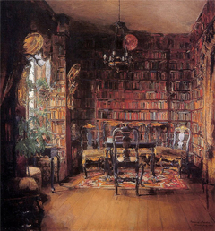 The Library of Thorvald Boeck by Harriet Backer