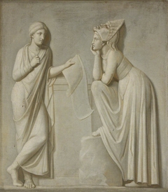 The Muses: Euterpe and Melpomene by Robert Fagan