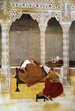 The Passing of Shah Jahan by Abanindranath Tagore