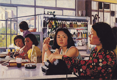 The Refreshment Stand by Li Mei-shu