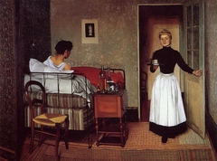 The Sick Girl by Félix Vallotton