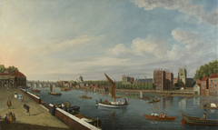 The Thames at Lambeth by Anonymous