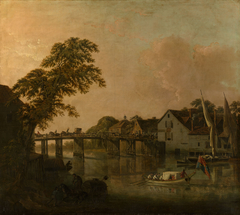 The Thames at Windsor Bridge by John Thomas Serres