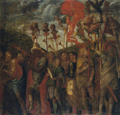 The Triumphs of Caesar: 8. The Musicians by Andrea Mantegna