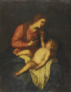 The Virgin and Child by Anonymous