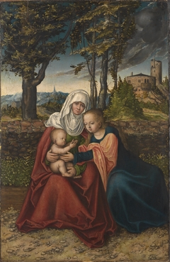 The Virgin and Child with Saint Anne by Lucas Cranach the Elder