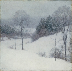 The White Veil by Willard Metcalf