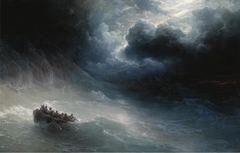 The Wrath of the Seas by Ivan Aivazovsky