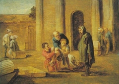 Tobit and the Dead Israelite (after Domenico Fetti) by David Teniers the Younger