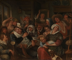 Twelfth Night by Jan Steen