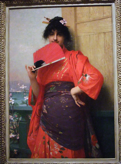 Une Japonaise by Jules Lefebvre