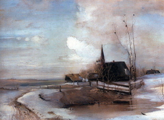 Untitled by Alexei Kondratievich Savrasov