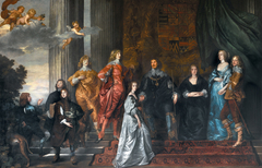 Philip Herbert, quarto conte di Pembroke, e la sua famiglia by Anthony van Dyck