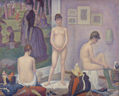 Models by Georges Seurat