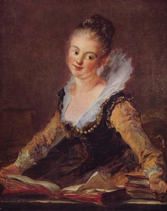 Die Lesende by Jean-Honoré Fragonard