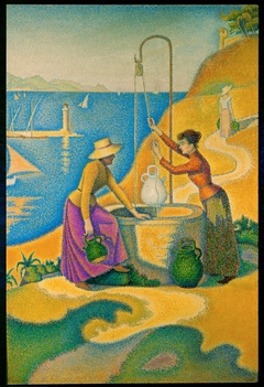 Women at the Well by Paul Signac