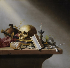 Vanitas Still Life by Harmen Steenwijck