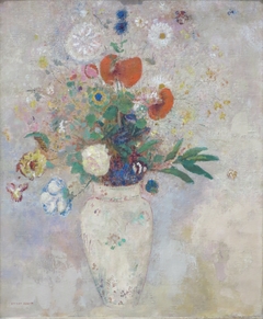 Vase of Flowers by Odilon Redon