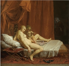 Venus and Amor by Nikolaus Knüpfer