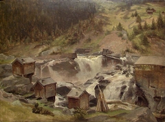 View from Nes in Hallingdal by Johan Fredrik Eckersberg