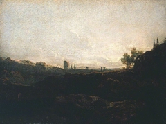 View of a Town by J. M. W. Turner