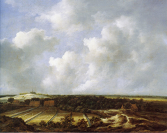 View of the Dunes near Bloemendaal with Bleaching Fields by Jacob van Ruisdael