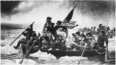 Washington Crossing the Delaware by Emanuel Leutze