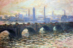 Waterloo-Bridge by Claude Monet
