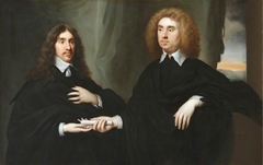 William Hamilton, 2nd Duke of Hamilton (1616-1651) with John Maitland, Earl (later) Duke of Lauderdale (1616-1682) by Cornelis Janssens van Ceulen